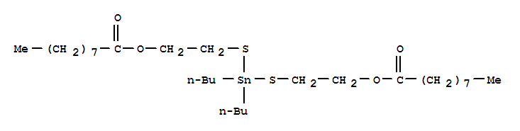 Nonanoic acid,1,1'-[(dibutylstannylene)bis(thio-2,1-ethanediyl)] ester