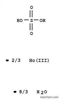 Molecular Structure of 13473-57-9 (HOLMIUM SULFATE OCTAHYDRATE)