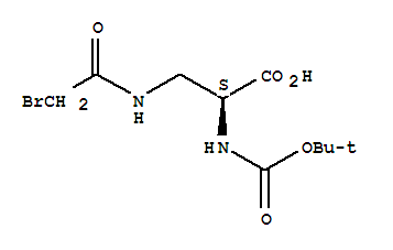 (S)-3-(2-Bromoacetamido)-2-((tert-butoxycarbonyl)amino)propanoic acid
