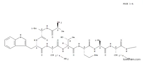 Molecular Structure of 136033-70-0 (DERMASEPTIN)