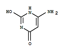 4(1H)-Pyrimidinone,6-amino-2-hydroxy- (9CI)