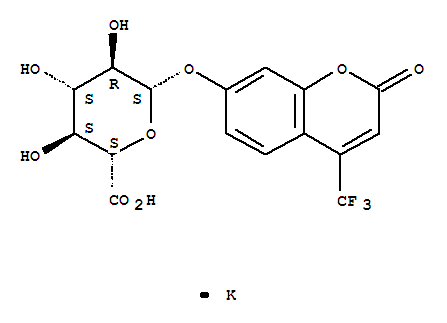 4-Trifluoromethylumbelliferyl β-D-Glucuronide Potassium Salt