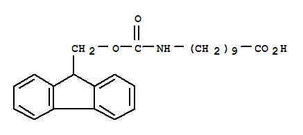 Decanoic acid,10-[[(9H-fluoren-9-ylmethoxy)carbonyl]amino]-(143688-82-8)