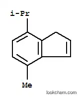 Molecular Structure of 144284-62-8 (1H-Indene,4-methyl-7-(1-methylethyl)-(9CI))