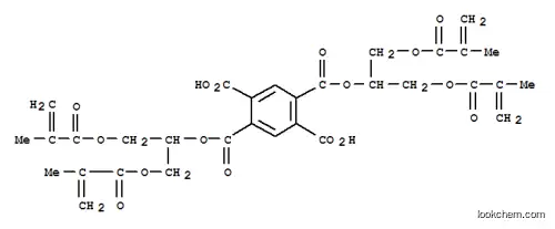 Molecular Structure of 148019-46-9 (pyromellitic dianhydride glycerol dimethacrylate adduct)