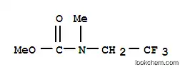 Molecular Structure of 154503-91-0 (Carbamic  acid,  methyl(2,2,2-trifluoroethyl)-,  methyl  ester  (9CI))