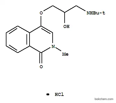 Molecular Structure of 155346-81-9 (tilisolol hydrochloride)