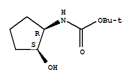 tert-Butyl N-[(1R,2S)-2-hydroxycyclopentyl]carbamate