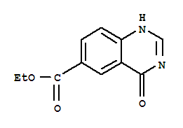 6-Quinazolinecarboxylicacid, 3,4-dihydro-4-oxo-, ethyl ester