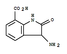 1H-Indole-7-carboxylicacid,3-amino-2,3-dihydro-2-oxo-(9CI)