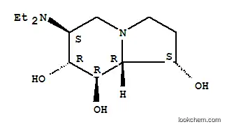 Molecular Structure of 156206-03-0 (1,7,8-Indolizinetriol, 6-(diethylamino)octahydro-, 1S-(1.alpha.,6.beta.,7.alpha.,8.beta.,8a.beta.)-)