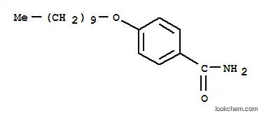 Molecular Structure of 156239-54-2 (4-N-DECYLOXYBENZAMIDE)