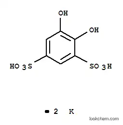 Molecular Structure of 156245-29-3 (4,5-Dihydroxy-1,3-benzene disulfonic acid, potassium salt)