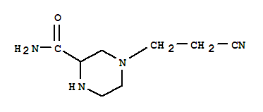 4-(2-CYANOETHYL)PIPERAZINE-2-CARBOXAMIDE