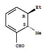 1,3-CYCLOHEXADIENE-1-CARBOXALDEHYDE,5-ETHYL-6-METHYL-,TRANS-CAS