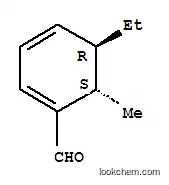 1,3-Cyclohexadiene-1-carboxaldehyde, 5-ethyl-6-methyl-, trans- (9CI)