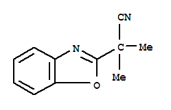 2-(Benzo[d]oxazol-2-yl)-2-methylpropanenitrile cas  157763-81-0