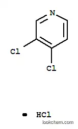 Molecular Structure of 159732-45-3 (3,4-DICHLOROPYRIDINE HCL)
