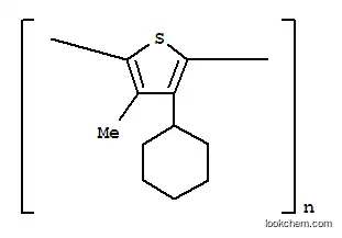 Molecular Structure of 160848-56-6 (POLY(3-CYCLOHEXYL-4-METHYLTHIOPHENE-2 5&)