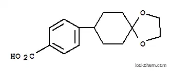 Molecular Structure of 163260-73-9 (4-(1,4-DIOXASPIRO[4,5]DEC-8-YL)-BENZOIC ACID)