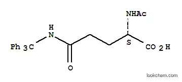 Molecular Structure of 163277-79-0 (AC-GLN(TRT)-OH)