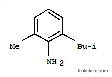 Molecular Structure of 165661-33-6 (Benzenamine,  2-methyl-6-(2-methylpropyl)-)