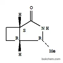 Molecular Structure of 166982-20-3 (3-Azabicyclo[3.2.0]heptan-2-one,4-methyl-,[1S-(1alpha,4beta,5alpha)]-(9CI))