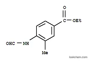 Molecular Structure of 167487-81-2 (Benzoic acid, 4-(formylamino)-3-methyl-, ethyl ester (9CI))