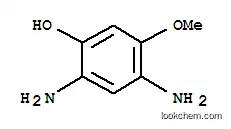 Molecular Structure of 167859-86-1 (Phenol,  2,4-diamino-5-methoxy-)