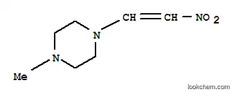 Molecular Structure of 168031-63-8 (Piperazine, 1-methyl-4-(2-nitroethenyl)- (9CI))