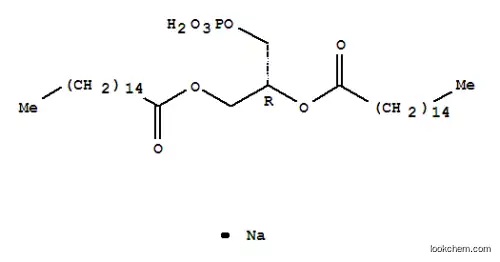 Molecular Structure of 169051-60-9 (L-BETA,GAMMA-DIPALMITOYL-ALPHA-PHOSPHATIDIC ACID DISODIUM SALT)