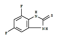 2H-BENZO[D]IMIDAZOLE-2-THIONE,4,6-DIFLUORO-1,3-DIHYDRO-