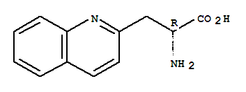 2-Quinolinepropanoicacid, a-amino-, (aR)-