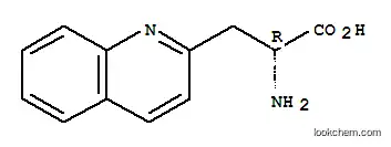 Molecular Structure of 170421-67-7 ((R)-2-AMINO-3-QUINOLIN-2-YL-PROPIONIC ACID)
