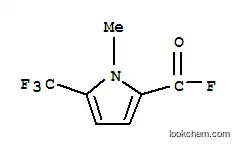 1H-Pyrrole-2-carbonylfluoride,1-methyl-5-(trifluoromethyl)-(9CI)
