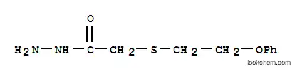 2-(2-Phenoxyethylsulfanyl)acetohydrazide