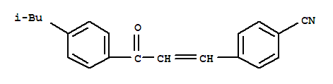 3-(4-CYANOPHENYL)-1-(4-ISOBUTYLPHENYL)PROP-2-EN-1-ONE