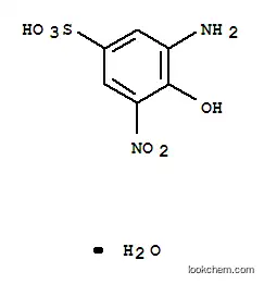 Molecular Structure of 175278-60-1 (3-AMINO-4-HYDROXY-5-NITROBENZENE-1-SULFONIC ACID HYDRATE)