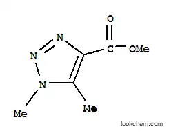 Molecular Structure of 175789-79-4 (1H-1,2,3-Triazole-4-carboxylicacid,1,5-dimethyl-,methylester(9CI))