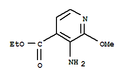 4-Pyridinecarboxylic acid, 3-amino-2-methoxy-, ethyl ester