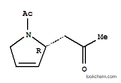 1H-Pyrrole, 1-acetyl-2,5-dihydro-2-(2-oxopropyl)-, (R)- (9CI)