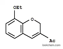 Molecular Structure of 178561-54-1 (Ethanone, 1-(8-ethoxy-2H-1-benzopyran-3-yl)- (9CI))