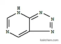 Molecular Structure of 179268-21-4 (4H-1,2,3-Triazolo[4,5-d]pyrimidine (9CI))