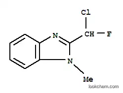1H-Benzimidazole,2-(chlorofluoromethyl)-1-methyl-(9CI)