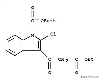1-BOC-2-CHLORO-3-(2-ETHOXYCARBONYL-ACETYL)-INDOLE