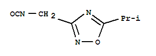 1,2,4-OXADIAZOLE,3-(ISOCYANATOMETHYL)-5-(ISOPROPYL)-CAS