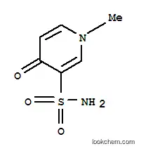 Molecular Structure of 182556-18-9 (3-Pyridinesulfonamide,1,4-dihydro-1-methyl-4-oxo-(9CI))