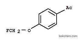 Molecular Structure of 182678-46-2 (Ethanone, 1-[4-(fluoromethoxy)phenyl]- (9CI))