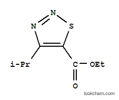 1,2,3-Thiadiazole-5-carboxylicacid,4-(1-methylethyl)-,ethylester(9CI)