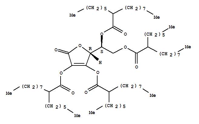 L-Ascorbic acid,2,3,5,6-tetrakis(2-hexyldecanoate)(183476-82-6)
